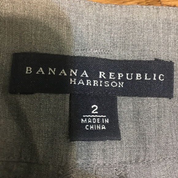Banana Republic Harrison midrise silk pants - Picture 4 of 7